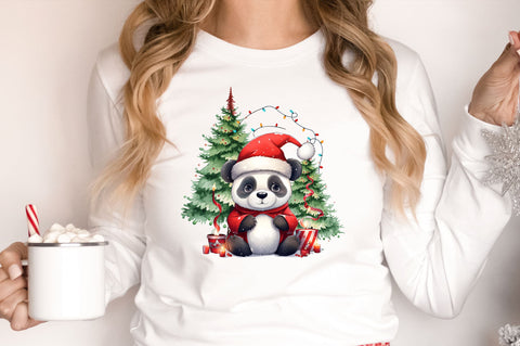 Funny animal christmas clipart png design Sublimation Regulrcrative 