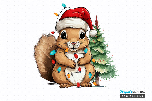 Funny animal christmas clipart png design Sublimation Regulrcrative 