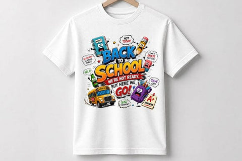 Funny Back to School Supplies PNG | School Sublimation Digital Download SVG BillahCrafts 