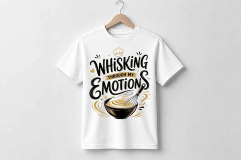 Funny Baker PNG Whisking Through My Emotions Sublimation Design SVG BillahCrafts 