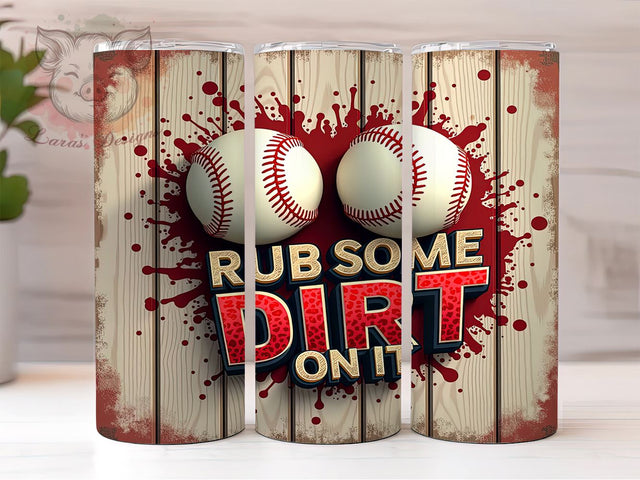 Funny Baseball Mom 20oz Tumbler, Funny Sports Drinkware, 20oz Sublimation, Baseball Mom Gift, Custom Tumblers, Sports Quote, Athletes Gift Sublimation Lara' s Designs 