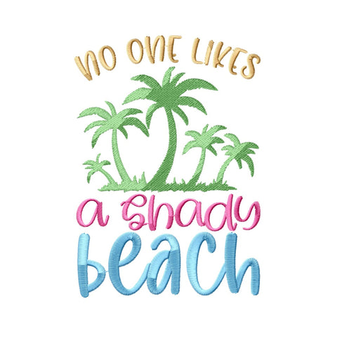 Funny Beach Embroidery Designs Bundle - Summer Humor, Coastal Quotes, Beach Vibes, Digital Download, 6 Embroidery Patterns for Machine Embroidery/Applique DESIGNS HappyDesignStudio 
