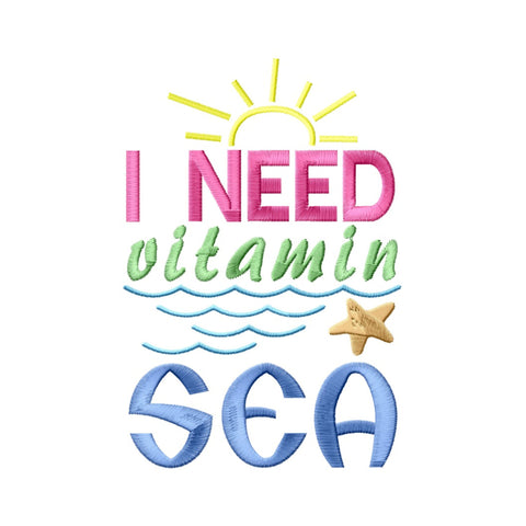 Funny Beach Embroidery Designs Bundle - Summer Humor, Coastal Quotes, Beach Vibes, Digital Download, 6 Embroidery Patterns for Machine Embroidery/Applique DESIGNS HappyDesignStudio 