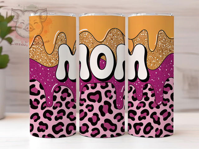 Funny Beer Lover Pink Leopard Tumbler, Mom Life Tumbler Design, Pink Leopard Tumbler Wrap, 20oz Sublimation Wrap, Funny Mom Tumbler, Animal Print Tumbler Design, Drinking Mom Tumbler Sublimation Lara' s Designs 