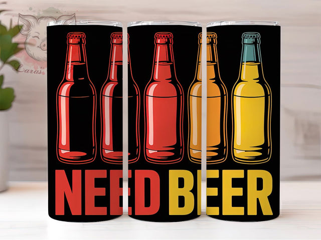 Funny Beer Quote 20oz Tumbler Wrap, Funny Beer Quote, Drinking Humor, Party Vibes, Beer Lover Gift, 20oz Tumbler Wrap, Sublimation PNG Sublimation Lara' s Designs 