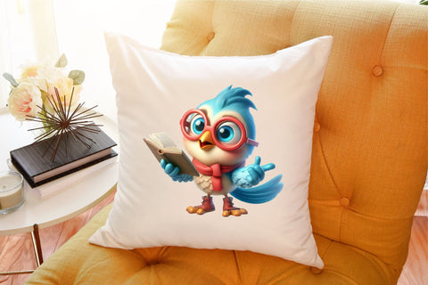 Funny Bird Clipart Bundle Funny Bird Png Sublimation designartist 