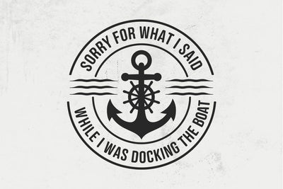 Funny Boat Docking Quote SVG: Boating Gift,Cricut files SVG DesignDestine 