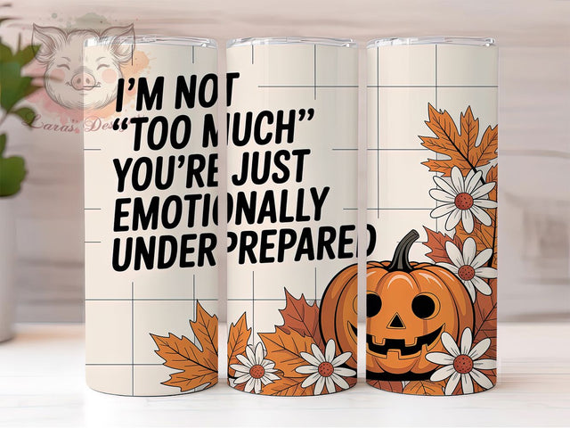 Funny Bold Mental Health Quote Tumbler Wrap, Sublimation Design, Mental Health Quote Wrap, Funny Inspirational Tumbler, Bold Empowering Quote, 20Oz Tumbler, Digital Download Sublimation Lara' s Designs 