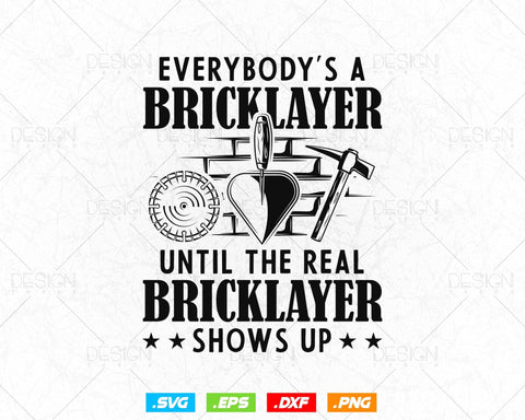 Funny Bricklayer Master Builder Mason Svg Png, Construction Svg, Mason life, SVG Files for Cricut Silhouette, Clipart, Instant download SVG DesignDestine 
