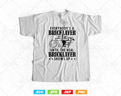 Funny Bricklayer Master Builder Mason Svg Png, Construction Svg, Mason life, SVG Files for Cricut Silhouette, Clipart, Instant download SVG DesignDestine 