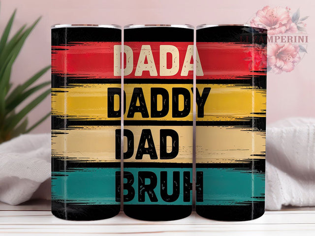 Funny Bruh Dad Sarcastic Gift Tumbler, Funny Father’s Day Cup, Bruh Dad Gift, 20oz Daddy Tumbler, Dada Humor Sublimation, Cool Dad Coffee Cup, Father’s Day Sarcastic Tumbler Sublimation Li Zamperini 