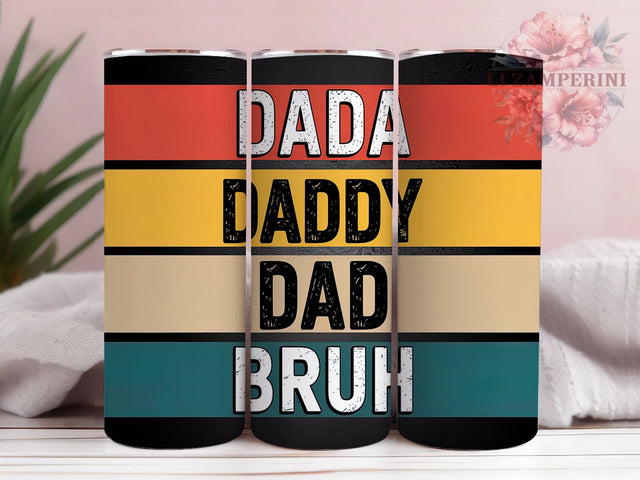 Funny Bruh Dad Sarcastic Gift Tumbler, Funny Father’s Day Cup, Bruh Dad Gift, 20oz Daddy Tumbler, Dada Humor Sublimation, Cool Dad Coffee Cup, Father’s Day Sarcastic Tumbler Sublimation Li Zamperini 