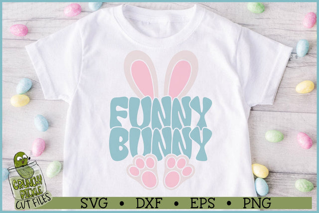 Funny Bunny Ears and Feet SVG File SVG Crunchy Pickle 
