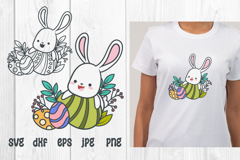 Funny Bunny Easter, easter egg svg, dxf, png, jpg, eps SVG dadan_pm 