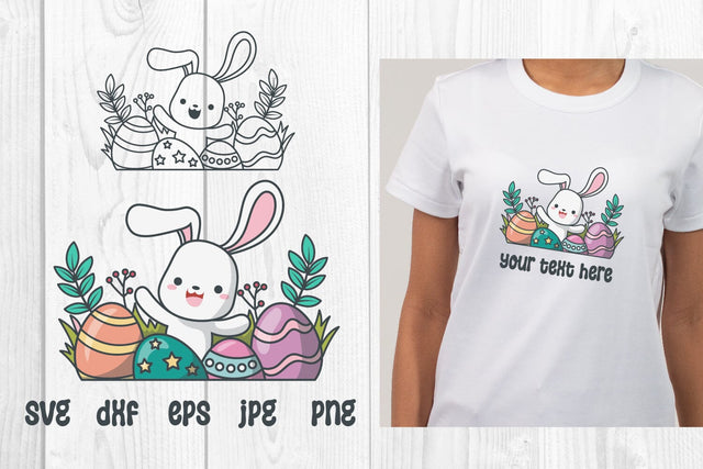 Funny Bunny Easter, easter egg svg, dxf, png, jpg, eps SVG dadan_pm 