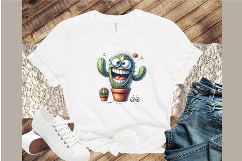 Funny Cactus Sublimation Clipart Sublimation designartist 