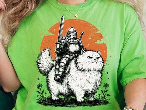 Funny Cat Meme Png, Medieval, Vintage Graphic SVG DesignDestine 