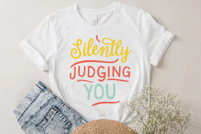 Funny Cat SVG PNG Design, Silently judging you SVG FiveStarCrafting 