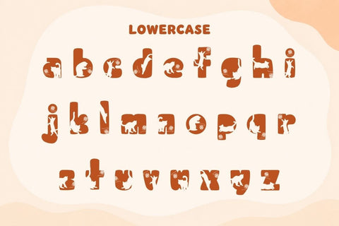Funny Cats - Cute Decorative Font Font AnningArts Design 