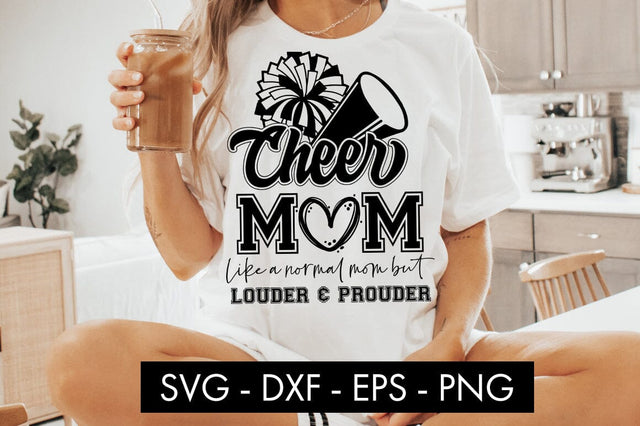 Funny Cheer Mom SVG PNG Sublimation SVG Freeling Design House 