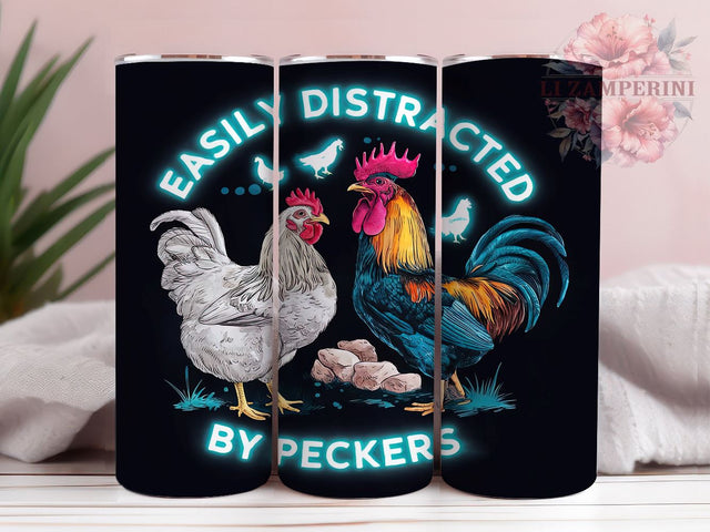Funny Chicken 20oz Tumbler Wrap PNG, Farm Life Tumbler Png, Straight & Tapered Tumbler Wrap, Instant Digital Download Sublimation Li Zamperini 