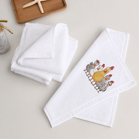 Funny Chicken Family Machine Embroidery Design Farm Hen Rooster Embroidery File Embroidery/Applique DESIGNS PatternFeed8 