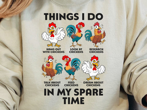 Funny Chicken Shirt, Chicken Girl Shirt, Chicken Mom Shirt, Farm Girl Shirt, Farm Family Shirt, Farm Shirt, Chicken Farmer Dad Shirt SVG DesignDestine 