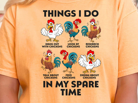 Funny Chicken Shirt, Chicken Girl Shirt, Chicken Mom Shirt, Farm Girl Shirt, Farm Family Shirt, Farm Shirt, Chicken Farmer Dad Shirt SVG DesignDestine 