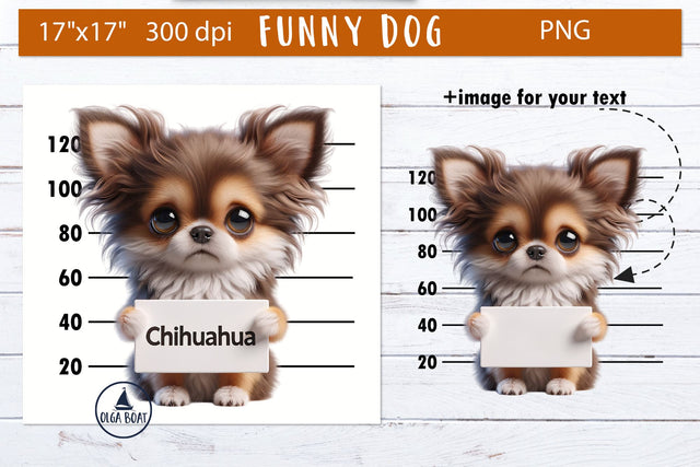 Funny chihuahua clipart | Funny dog sublimation Sublimation Olga Boat Design 
