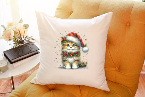 Funny Christmas Cat Sublimation Bundle Sublimation designartist 