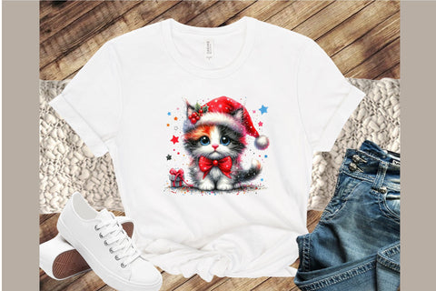 Funny Christmas Cat Sublimation Bundle Sublimation designartist 