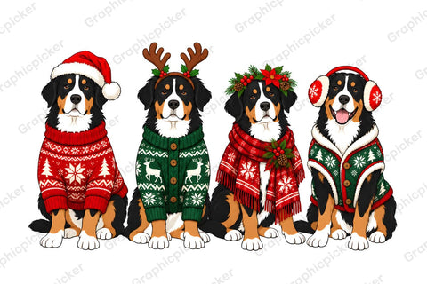 Funny Christmas Dog PNG, Trending Christmas PNG Sublimation DesignPlante 503 