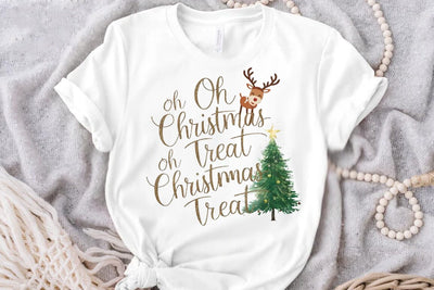 Funny Christmas Dog Saying SVG, Oh Christmas Treat SVG FiveStarCrafting 