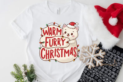 Funny Christmas Dog Saying SVG, Warm Furry Christmas SVG FiveStarCrafting 