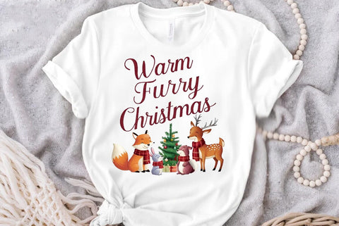 Funny Christmas Dog Saying SVG, Warm Furry Christmas SVG FiveStarCrafting 