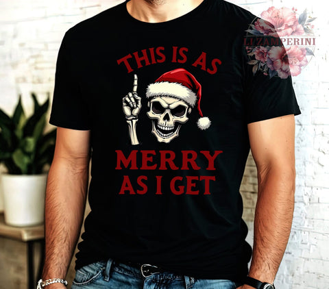 Funny Christmas Quote, Sarcastic Skeleton, Sassy Santa, PNG Download, Digital Sublimation, Holiday Humor, Skeleton Art, Merry Christmas Design Sublimation Li Zamperini 