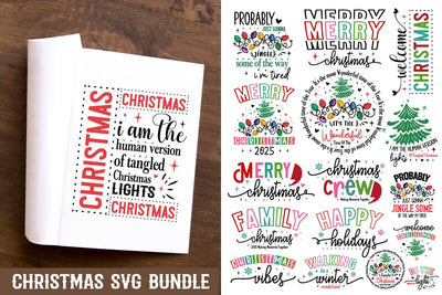 Funny Christmas Quotes SVG Bundle | Christmas Door Sign Svg SVG designmaster24 