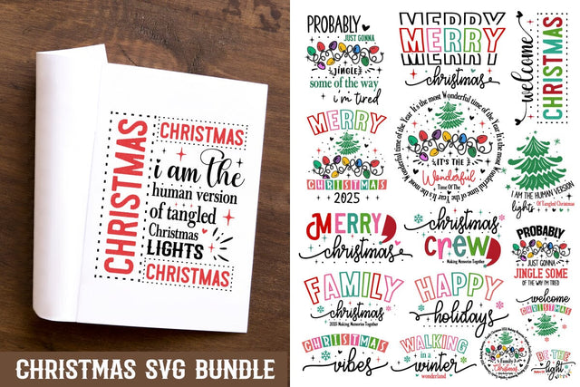 Funny Christmas Quotes SVG Bundle | Christmas Door Sign Svg SVG designmaster24 