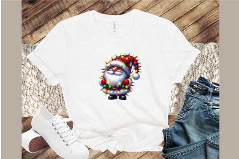 Funny Christmas Santa Clipart Bundle Sublimation designartist 