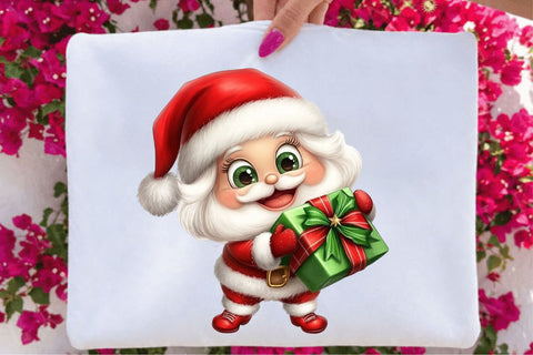 Funny Christmas Santa Hat PNG Bundle Sublimation SVGArt 
