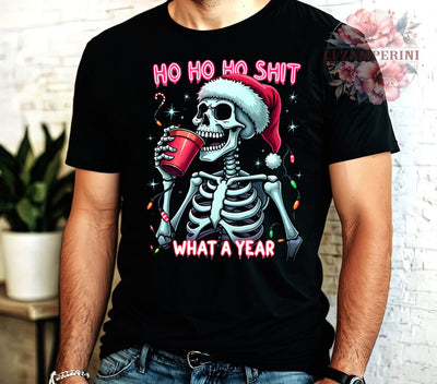 Funny Christmas, Skeleton Santa, Christmas Humor, Santa Claus PNG, Digital Download, Sublimation Art, Holiday Graphics, Festive Printables Sublimation Li Zamperini 