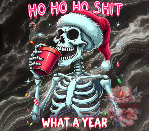 Funny Christmas, Skeleton Santa, Christmas Humor, Santa Claus PNG, Digital Download, Sublimation Art, Holiday Graphics, Festive Printables Sublimation Li Zamperini 