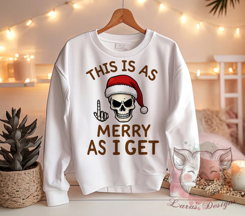 Funny Christmas, Skeleton Santa, Merry Quotes, Sublimation Download, Holiday Humor, Digital Download, Printable Christmas, Sarcastic Christmas Sublimation Lara' s Designs 