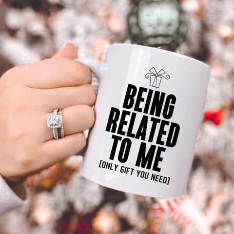 Funny Christmas SVG – Being Related to Me Is Gift Enough SVG So_Fontsy_VIP 