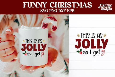 Funny Christmas SVG Bundle | Anti Christmas Bundle SVG Carla C Designs 