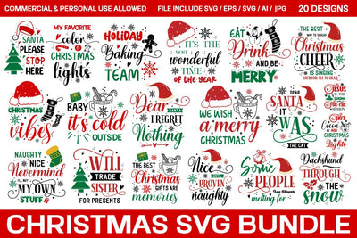 Funny Christmas svg bundle, Christmas Svg Bundle, Funny Bundle SVG designmaster24 