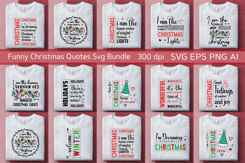 Funny Christmas Svg Bundle, Christmas Svg Bundle SVG designmaster24 