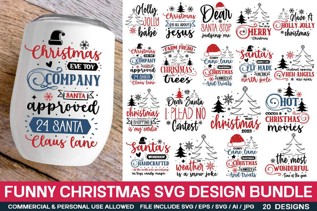 Funny Christmas Svg bundle, Farmhouse Svg Bundle , Winter Svg Bundle, SVG designmaster24 