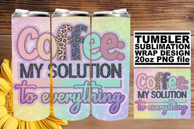 Funny Coffee Mom Tumbler Wrap 20oz Sublimation afrosvg 