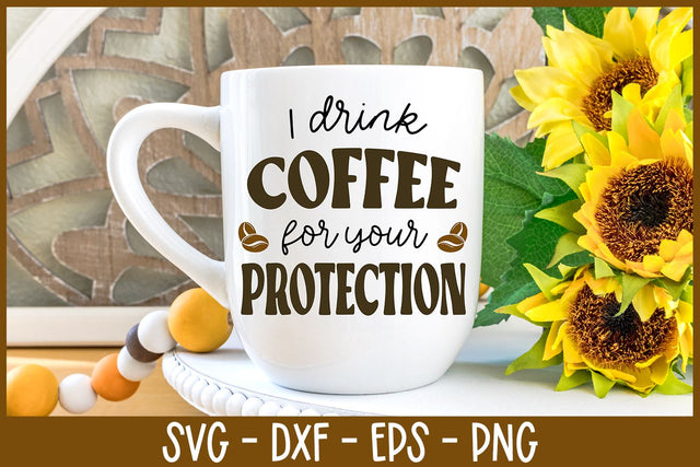 Funny Coffee Quote SVG SVG B Renee Design 